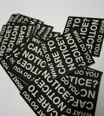 takeaway cards